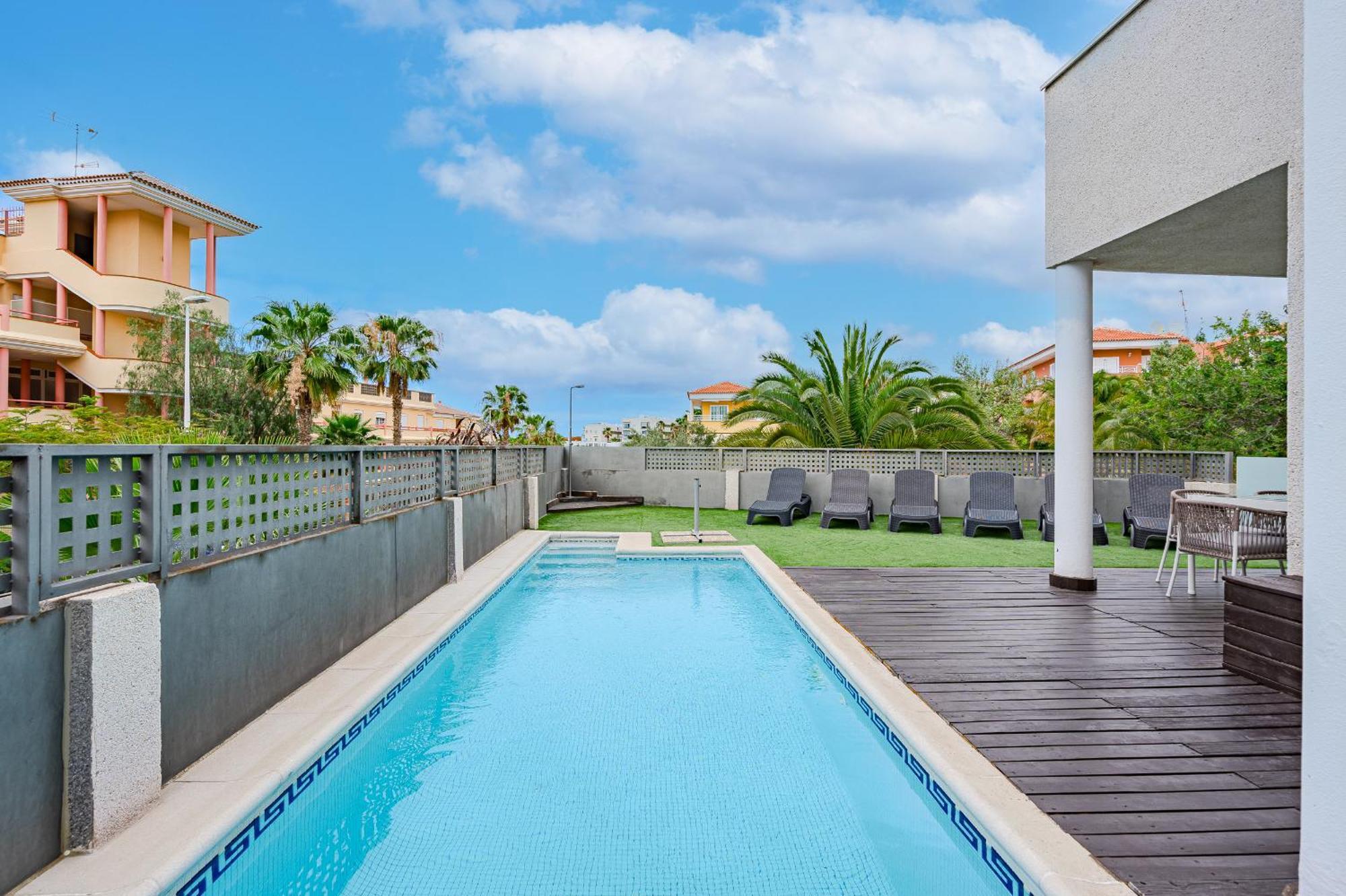 Casa Independiente Con Piscina Privada アデヘ エクステリア 写真